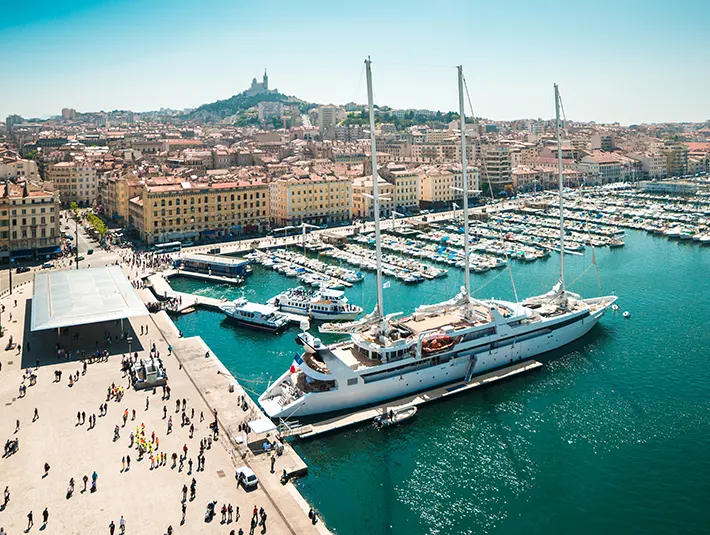 Le vieux port de Marseille